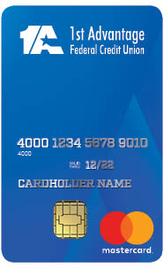 1st Advantage Standard Mastercard credit card from 1st Advantage Federal Credit Union