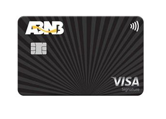 Your Visa credit card from Abnb Federal Credit Union