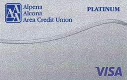 Visa Classic credit card from Alpena-Alcona Area Credit Union