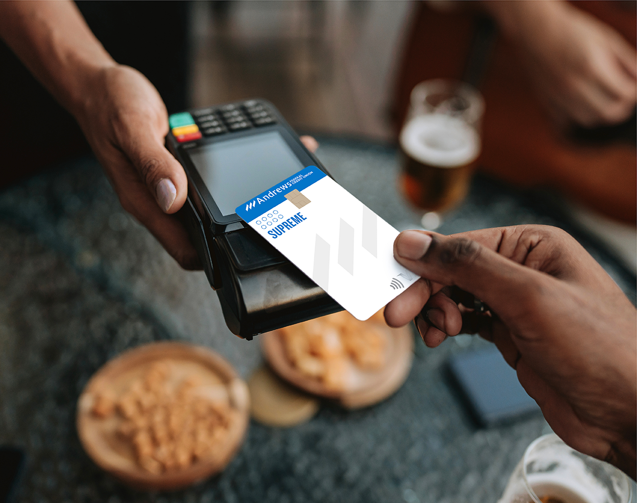 Supreme Visa credit card from Andrews Federal Credit Union