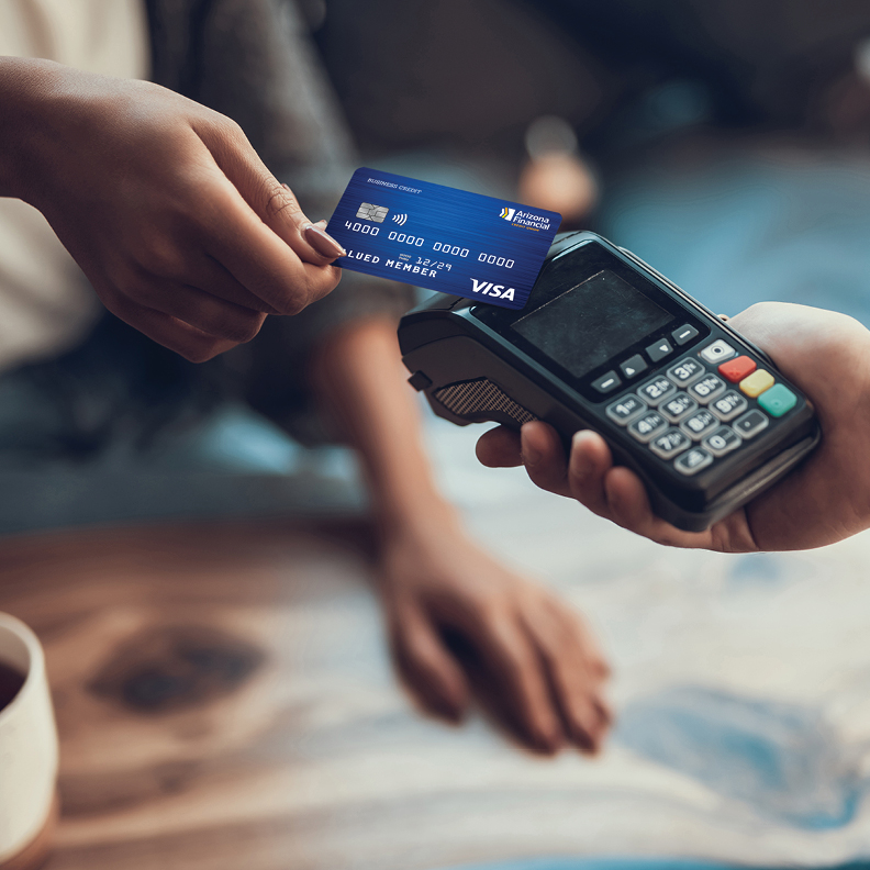 Arizona Federal Business credit card from Arizona Financial Credit Union