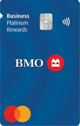 BMO Business Platinum Rewards credit card from Bank of the West