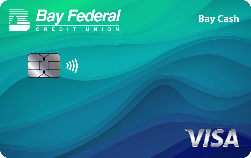 Bay Cash Visa Classic credit card from Bay Federal Credit Union