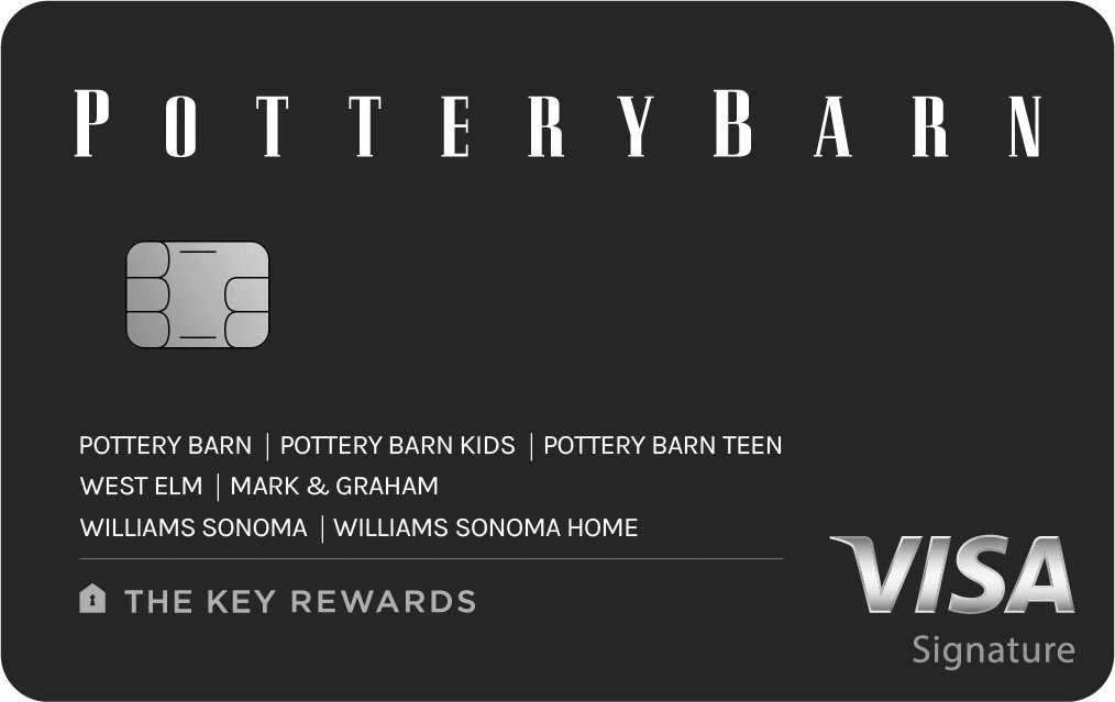 Capital One Pottery Barn Key Rewards Visa credit card from Capital One