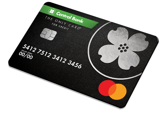 Central Bank Only Card Mastercard credit card from Central Trust Bank, the