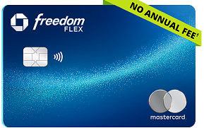 Chase Freedom credit card from Chase Bank USA