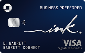 Ink Business Preferred credit card from Chase Bank USA