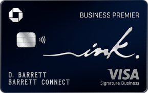 Ink Business Premier credit card from Chase Bank USA
