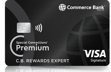 Special Connections Premium Visa Signature credit card from Commerce Bank