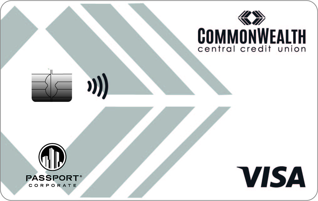 Passport Visa Platinum credit card from Commonwealth Central Credit Union