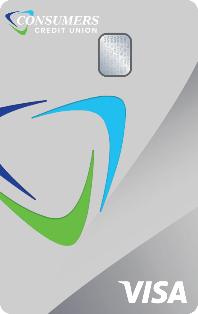 Visa Platinum credit card from Consumers Credit Union