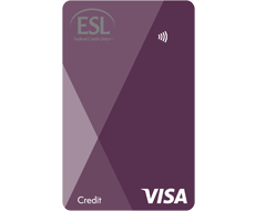 Visa Credit credit card from ESL Federal Credit Union