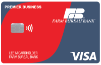 Farm Bureau Bank Premier Business Visa credit card from Farm Bureau Bank