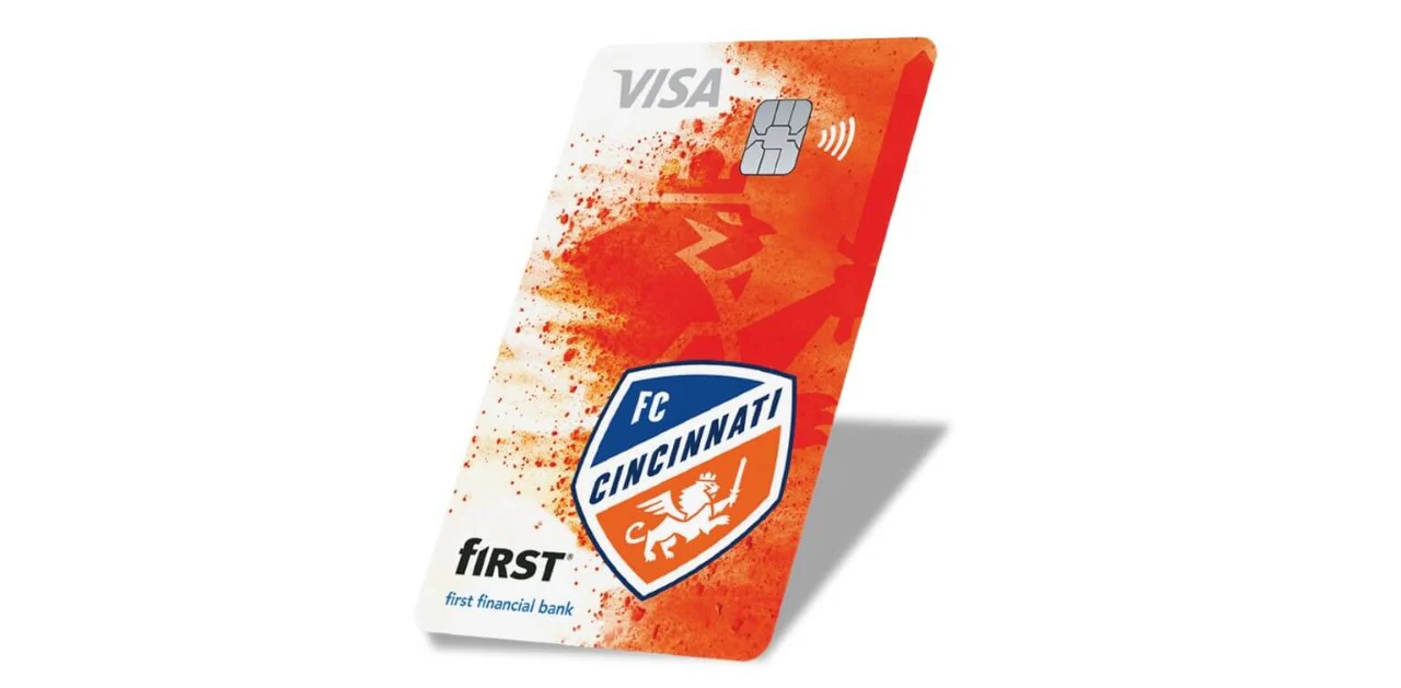 First Financial Bank VISA FC Cincinnati credit card from First Financial Bank