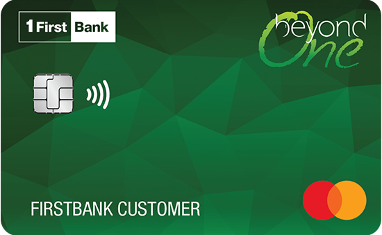Beyond One Mastercard credit card from Firstbank Puerto Rico