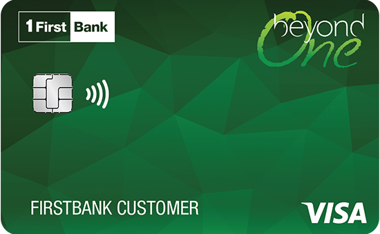Beyond One Visa credit card from Firstbank Puerto Rico