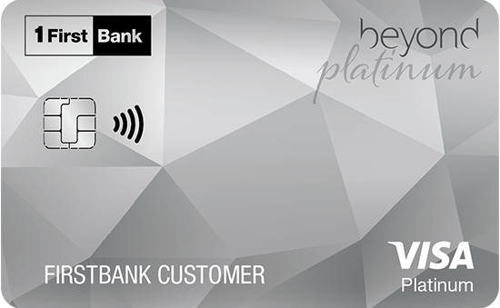 Beyond Platinum Visa credit card from Firstbank Puerto Rico