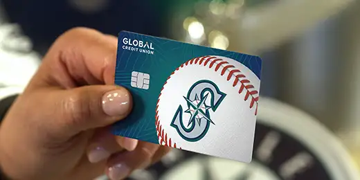 Global Visa credit card from Global Credit Union
