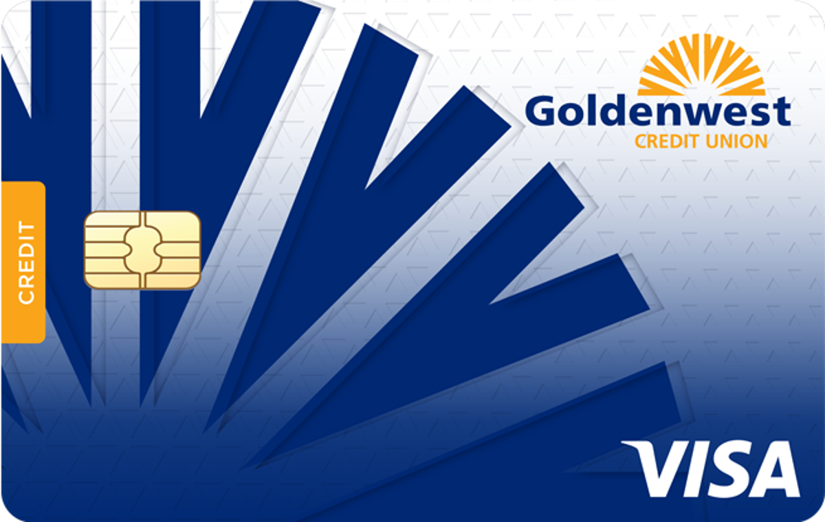 Visa Basic credit card from Goldenwest Credit Union