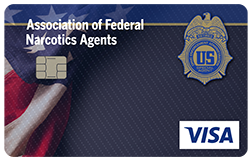 Afna Visa credit card from Justice Federal Credit Union