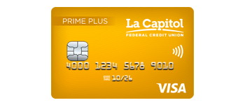 Prime Plus Visa credit card from La Capitol Federal Credit Union