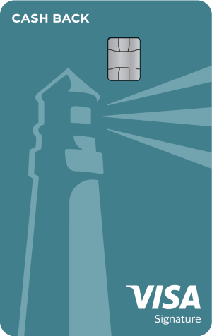 Visa Signature Cash Back credit card from Landmark Credit Union