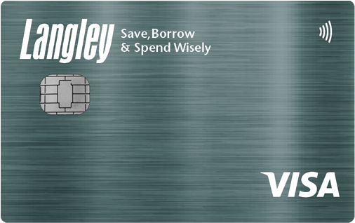 Platinum Select Visa credit card from Langley Federal Credit Union