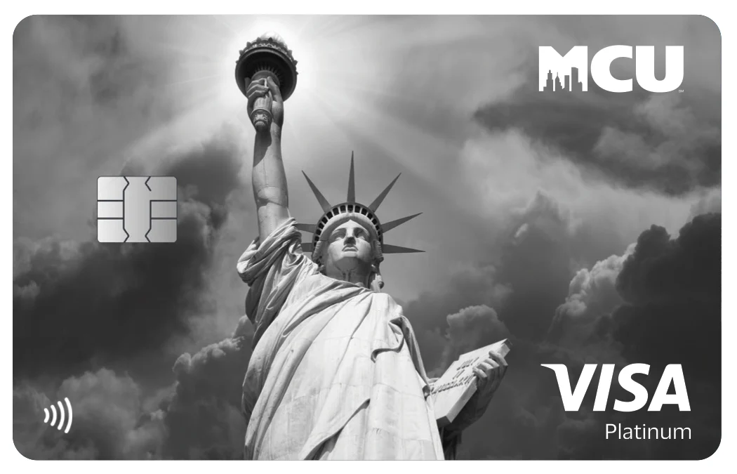 Signature VISA credit card from Municipal Credit Union