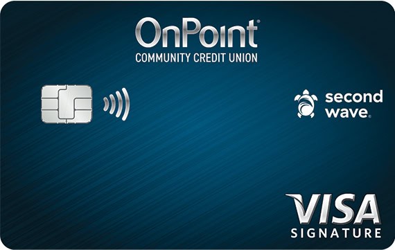 OnPoint Signature Credit Card with Cash Back Rewards credit card from Onpoint Community Credit Union
