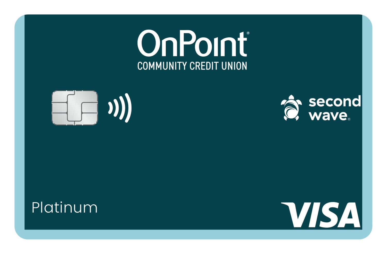Platinum Visa credit card from Onpoint Community Credit Union