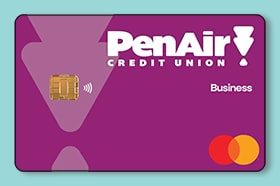 Mastercard Business credit card from Penair Credit Union