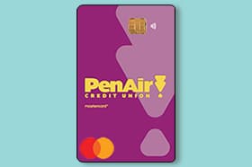 Secured Mastercard credit card from Penair Credit Union