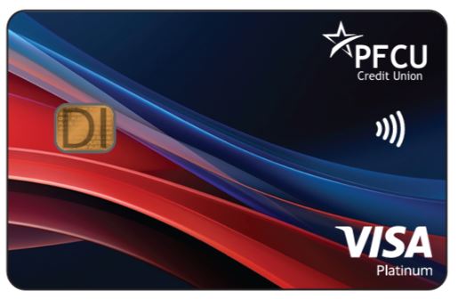 Preferred VISA credit card from Pfcu
