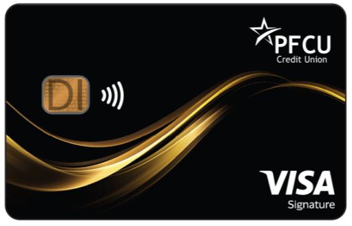 Premier VISA credit card from Pfcu