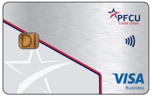 Visa Business credit card from Pfcu