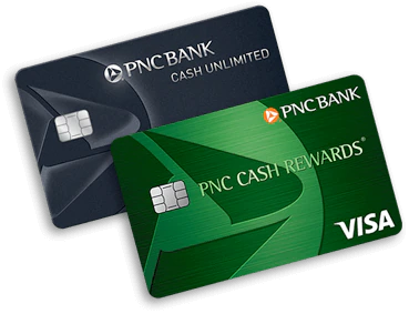 PNC Cash Unlimited and PNC Cash Rewards Credit Cards credit card from PNC Bank