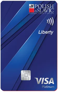 Liberty Visa credit card from Polish & Slavic Federal Credit Union