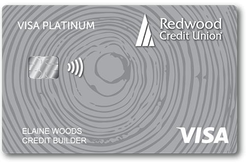 Visa Credit Builder credit card from Redwood Credit Union