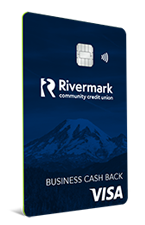 Rivermark Business Cash Back credit card from Rivermark Community Credit Union