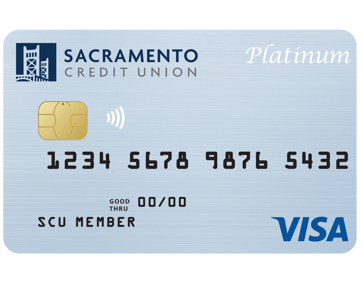 Sacramento Credit Union Visa Platinum credit card from Sacramento Credit Union
