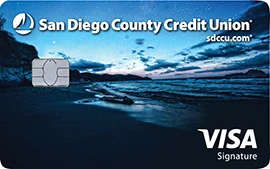 SDCCU Visa Signature credit card from San Diego County Credit Union