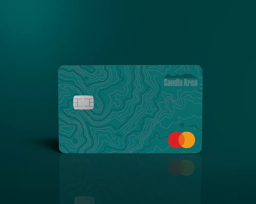 Sandia Area Access Mastercard credit card from Sandia Area Federal Credit Union