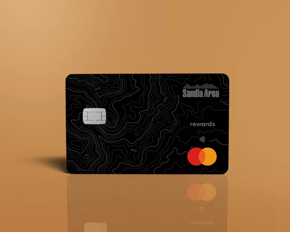 Sandia Area Cash Back Mastercard credit card from Sandia Area Federal Credit Union