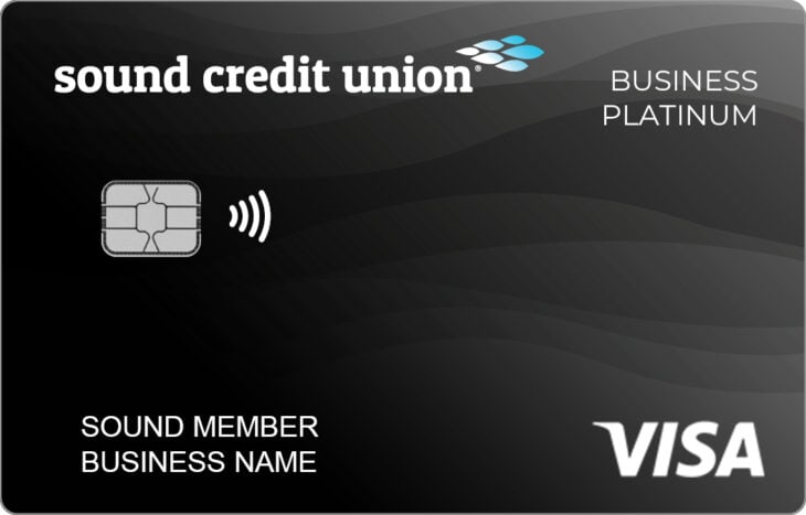 Business Platinum credit card from Sound Credit Union