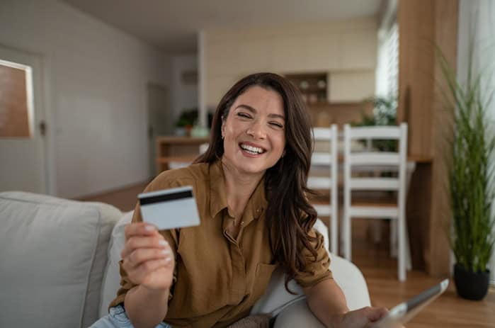 Select Secured credit card from Sound Credit Union