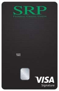 Visa Signature credit card from Srp Federal Credit Union