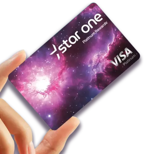 Visa Platinum Rewards credit card from Star One Credit Union