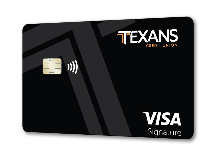 Premier Rewards credit card from Texans Credit Union