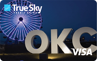 Our Best Visa credit card from True Sky Federal Credit Union