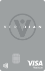 Visa Platinum credit card from Veridian Credit Union